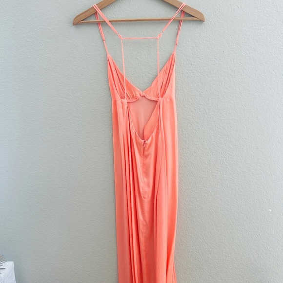 Blue Life Dress with a slit in the front. - Picture 3 of 3